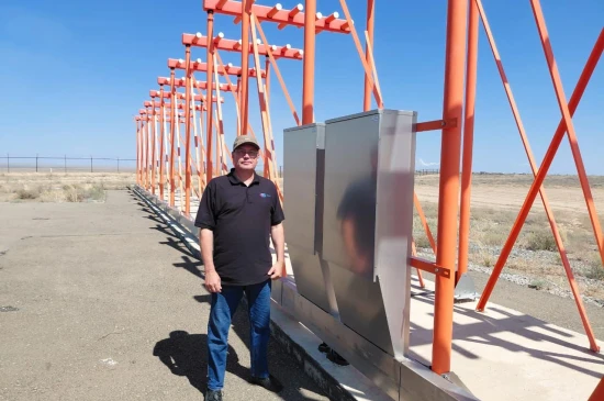 EnSeCo is currently performing preventive maintenance of NORMARC ILS/DME systems in Kazakhstan