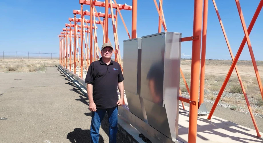 EnSeCo is currently performing preventive maintenance of NORMARC ILS/DME systems in Kazakhstan